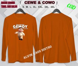 Kaos Prabowo Gemoy 2024 Lengan Panjang Kaos Prabowo Menang Gemoy Kaos Gemes Prabowo Baju Gemoy Prabowo 2024 Indonesia Maju