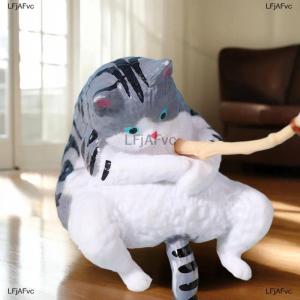 [COD] LFjAFvc 1 5Pcs New Fish Tank Fishing Cat Hanging Mini Creative Landscape Decoration Aquarium Fish Tanks Ornament Miniature Figurines