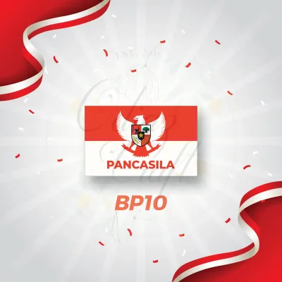 Stiker Pipi Bendera 100 Pcs / Sticker Merah Putih / Sticker Bendera Tempel Pipi / Anak Dewasa