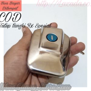 Tutup Tangki Yamaha RXS RX SPECIAL RXZ RZR Warna Crome Plus Kunci