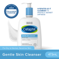 Cetaphil Gentle Skin Cleanser 473ml | Non-Drying Facial Cleanser for Sensitive Skin | With Glycerin, Niacinamide (Vitamin B3) & Panthenol (Vitamin B5) | Fragrance-Free, Paraben-Free, Hypoallergenic & Non-Comedogenic. 