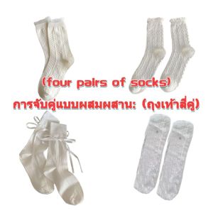 💖LH Shoes💖รองเท้า Mary Jane ของผู้หญิงใหม่พร้อมหัวเข็มขัดมุก ส้นบล็อก กันน้ำ ส้น 6 ซม. รองเท้าหนังวินเทจ