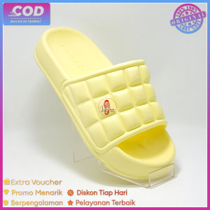 PORTO Sandal Rumah Model Slide Ukuran Wanita Dewasa Remaja Bahan Pylon Ringan Santai [DEJAVU STORE]