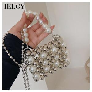 IELGY Túi Rỗng Đính Cườm Cho Nữ Túi Đựng Son Túi Trang Trí Thời Trang