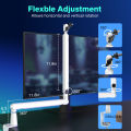 Fifine BM88 Microphone Arm Stand, Boom Arm Stand with Desk Mount Clamp, Screw Adapter, Cable Management, Suspension Mic Stand Flexible Arm Mic Stand Sturdy Low Profile for Podcast Streaming Gaming Studio. 
