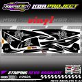 Striping Sticker Revo Absolute Medusa - Stiker Lis Variasi Revo 2010-2013 Desain Racing H.22. 