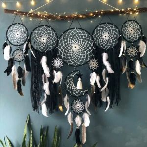 xpkQ Macrame Dream Catcher Modern Dream Catchers Interior Aesthetic Dreamcatcher Decorative Luxury Dreamcatchers Hanging Decoration Q9Z6P