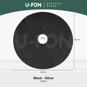 Non-woven Ground Cover Protection Mat Weed Mat Plant Covers Tree Covering Ring Diameter Covering Ring Anti-Weed Mat