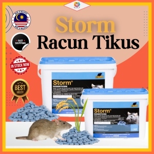 Storm 10kg Formula Canggih Anti-Tikus Cepat mudah tahan lama effective Storm by BASF Harga Borong KILANG