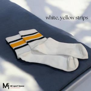 [Mi Sport House] Cotton Sport Socks High Ankle Stoking Kapas Sukan - Thick Soft No Pilling