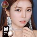 Lens 1 tháng 30 ngày Kính áp tròng Korea Nâu Latte giống màu mắt -  Honey U Choco đường kính 14.2mm. 