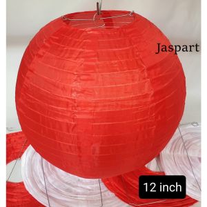Lampion Outdoor Merah Putih Dekorasi 17 Agustus Lampion Kain Parasut TERMURAH