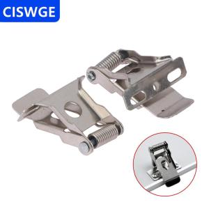 [COD] CISWGE AUTOPARTS 2 cái bộ LED bảng điều chỉnh đèn mùa xuân kẹp Downlight mùa xuân clip cho ánh sáng lõm