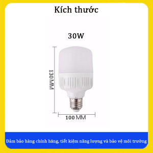 Bóng Đèn LED Trụ Nhựa Tròn 80w - 20w | Đèn Led Cao Cấp Chống Nước