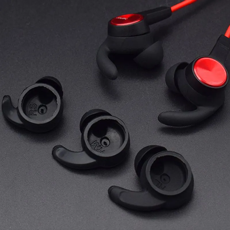 Pairs Earbuds Cover In-Ear Tips Soft Silicone Skin Earpiece Ear