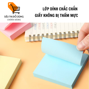Giấy Ghi Chú Cho Học Sinh Sinh Viên Nhân Viên Văn Phòng Chất Dính Siêu Chắc 46.5g