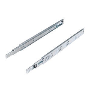 Ray Bi Không Giảm Chấn Hafele 494.02.461 – Trượt 3 Tầng Êm Mượt – Thép Mạ Kẽm – Dễ Tháo Lắp