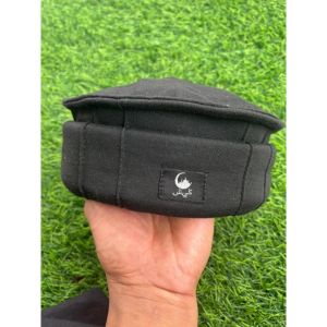 Topi Adat Batak Pria Elegan Bahan Katun Motif Garis Warna Hitam