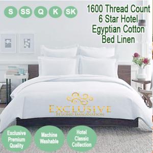 1600TC Quilt Set 5 Star Hotel Egyptian Cotton. Exclusive