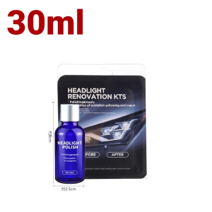 Car Headlight Refurbishment Liquid Car Headlamp Restoration Wash Kit Car Light Polisher Repair Kits 汽车大灯翻新剂划痕修复液