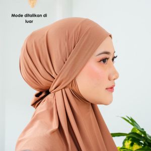 bergo tali instan french melayu / hijab daily malay jersey