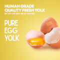 Luscious Recipe Freeze Dried Pure Egg Yolk Powder Appetite Booster Organic Meal Toppers For Dogs & Cats. 