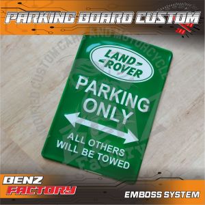 BENZFACTORY PARKING ONLY LAND ROVER