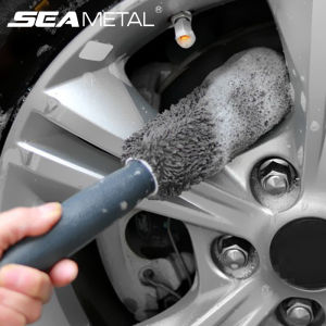 Car Detailing Wheel Brush Dashboard Rim Wet and Dry Cleaning Tool