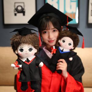 JOJO CASTLE Graduation Soft Toy Graduation Teddy Bear 28/33cm Cute Idol Plush Doll 毕业玩偶 Anime Stuffed Customization Figure Doctor Soft Plushies Dolls for Girls Boys Kids Graduation Gifts 娃娃玩偶