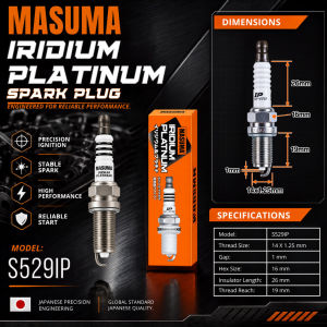 MASUMA JAPAN] NGK IFR6T11(Stock No.4589)DENSO IK20TT SK20R11 CAMRY  ACV30/40 HARRIER ACU30 ESTIMA ACR50 ANH20 SPARK PLUG