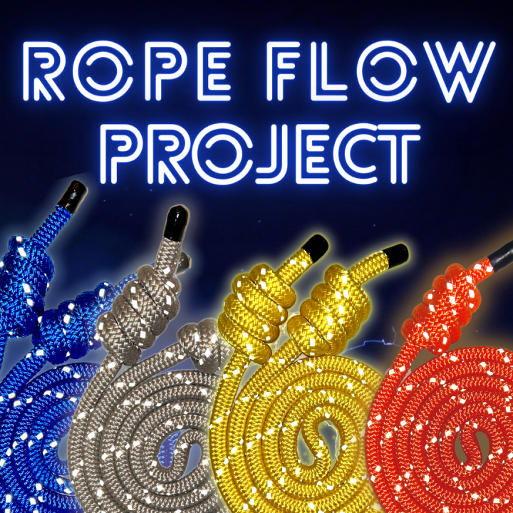 ELEKTRA 2.0 Premium Heavy Reflective Flow Rope 550 grams | Rope Flow ...