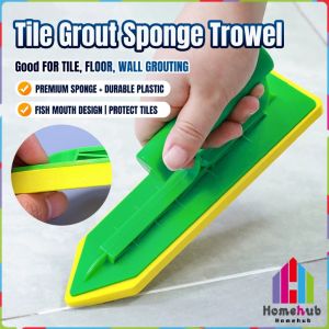 HB Tile Grout Sponge Trowel Gap Filling & Smoothing Tool for Multiple Surfaces 1Pcs