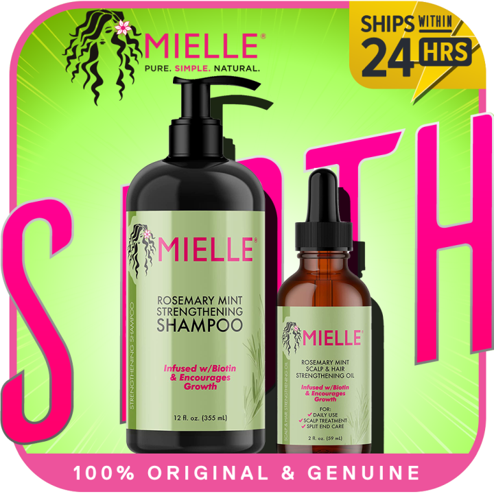 Mielle Organics Rosemary Mint Strengthening Shampoo Mielle Organics Rosemary Mint Scalp And Hair 8638