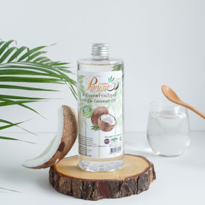 น้ำมันมะพร้าว บริสุทธิ์สกัดเย็น 500ml  พรีเมี่ยม ทานได้ มาตรฐาน อย. / ฮาลาล/ GMP ธรรมชาติ บำรุงผิว บำรุงผม