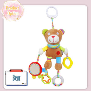 [Little B House] Crib Toys Baby Rattle Soft Toy Stroller Hanging Toys For Infant 安抚玩偶 婴儿玩具 Mainan Baby - BT39