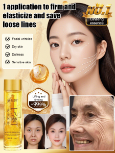 💕buy 1 free 1🔥Antioxidant nourishing liquid Essence Milk Rapid penetration Refreshing minimize fine lines moisturize Firming AntiWrinkle Serum Ginseng Moisturizing Serum Herbal Formulas