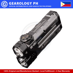 Loop Gear SK05 Pro Flashlight 8000mAh – DualBeam 4360LM Floodlight + Spotlight | Power Bank | IP68 | Replaceable Battery
