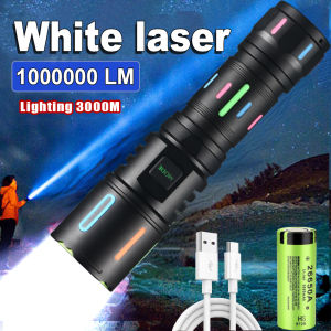 Senter LED Premium Super Terang Powerfull Flashlight Zoom 5 Mode Cahaya