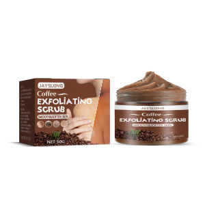 【BUY 1 TAKE 1】Jaysuing Coffee Exfoliating Scrub Body Scrub Clear Whitening Skin Peeling Cream Repair Reduce Dead Skin Maintain Healthy Skin Moisturizing Nourishing 50g