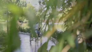 Wheelchair Elderly Foldable and Portable Small Trolley with Toilet Multi-Functional Paralysis Elderly Scooter for the Disabled