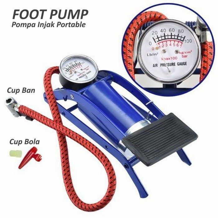 Hand Pump For Foot Pump Bike Floor Pump Tire Pump For Presta Valve