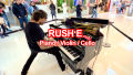 Kertas Musik Not Balok Partitur judul RUSH E Buku Latihan dengan instrument Piano Violin Cello. 