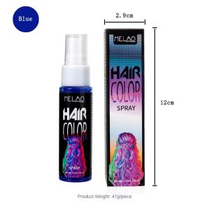 MELAO 30ml Hair Dye Foam Natural Ingredients Convenient Hairdressing Disposable Hair Dye Long Lasting Color Moderate Hairstyle Dye Spray Easy To Use Effective Hair Dye