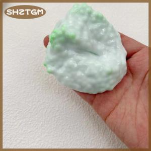 SHZTGM ของเล่นโต๊ะสกุชซี่ทำจากพลาสติกผิวน้ำแข็งนุ่มพิเศษทำด้วยมือมีความเหนียวเบามีเสียงบีบของเล่นเพื่อบรรเทาความเครียด