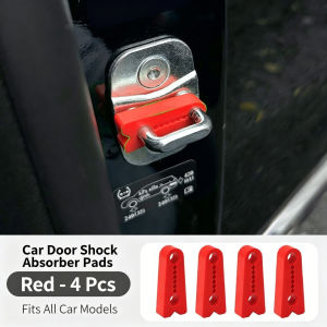 Car Door Lock Shock Absorber Pads Silicone Door Stop Silent Pads Universal Buffer Door Lock Buckle