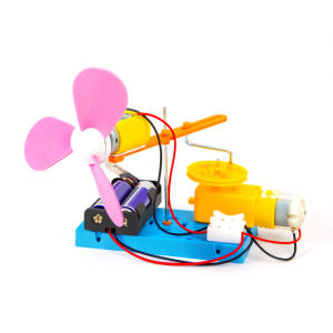 DIY Electric Moving Head Fan: Childrens handmade science and technology to stimulate creativity and experience the fun of STEM physics!