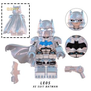 ชุดขายดีสุดๆ LE04-06ชุดสูท DC Xe ชุดค้างคาวชุดตัวต่อขนาดเล็กเพื่อการศึกษาบล็อกตัวต่อ Kids Toys