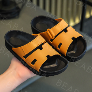 BEABA BABIES Rubber Shoes For Kids Girl Thick Soled Korean Version Of New Summer Flip Flops Leisure Slippers
