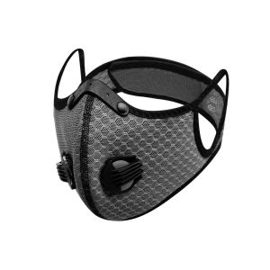 5 PCS Washable Face Double Valve Sports Riding 3D Reusable Anti Fog Dustproof