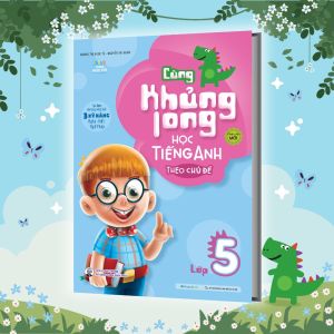 Sách Cùng Khủng Long Học Tiếng Anh Theo Chủ Đề Lớp 5 (Tái Bản) - MGB